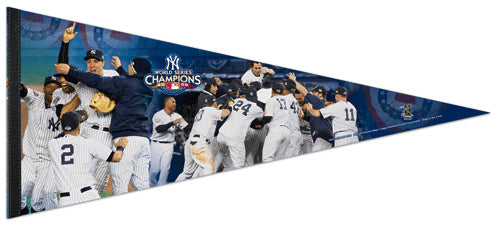 New York Yankees World Series Celebration 2009 EXTRA-LARGE Premium Felt Pennant - Wincraft