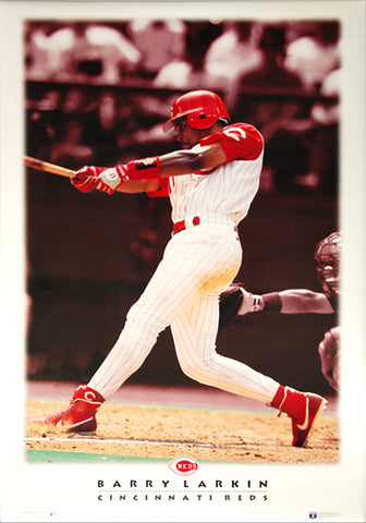 Barry Larkin "Diamond Classic" Cincinnati Reds Poster - Costacos 1996