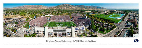 Brigham Young University Edwards Stadium Aerial Panorama - Blakeway Worldwide