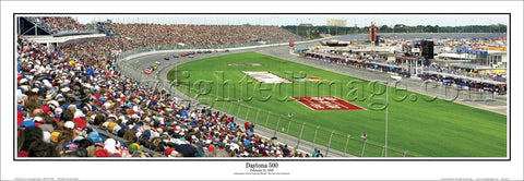 Daytona 500 (1998) NASCAR Racing Panoramic Poster Print - Everlasting Images