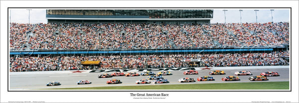 Daytona Speedway "The Great American Race" Panoramic Poster Print - Everlasting Images 2003