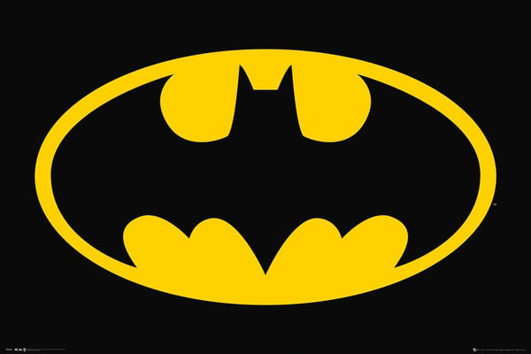 Batman Official DC Comics Logo Symbol Poster - GB Eye Posters