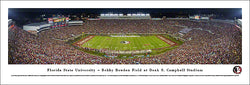 Florida State Seminoles Campbell Stadium Game Night Panoramic Poster - Blakeway 2013