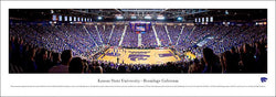 Kansas State Wildcats Basketball "Rivalry" Panoramic Poster Print - Blakeway Worldwide