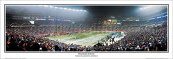 New England Patriots Gillette Stadium "Homeland Defense" (2004 AFC Championship Game) Panoramic Poster Print