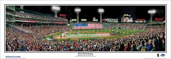 Fenway Park "World Series Majesty" (2013) Panoramic Poster Print - Everlasting Images (MA-349)