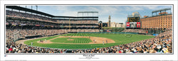 Oriole Park at Camden Yards "Who's At Bat?" Baltimore Orioles Panoramic Poster Print - Everlasting Images