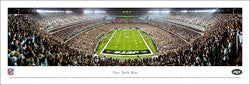 New York Jets "Winning Kick" (End Zone) Game Night Panoramic Poster Print - Blakeway 2011