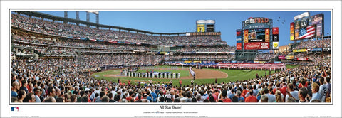 Citi Field 2013 MLB All-Star Game Panoramic Poster Print - Everlasting Images