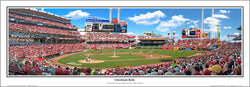 Cincinnati Reds Great American Ballpark Gameday Panoramic Poster Print - Everlasting Images