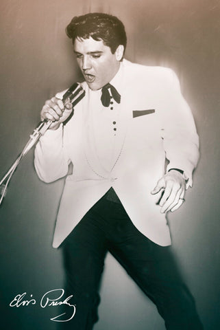 Elvis Presley "Crooner Classic" (1950s) Rock and Roll Music Classic Poster - Pyramid America Inc.