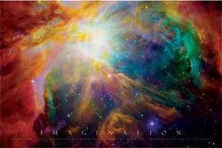 Imagination (Supernova with Einstein Quote) Inspirational Science Poster - Pyramid International