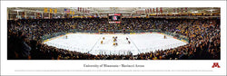 University of Minnesota Hockey Mariucci Arena Game Night Panoramic Poster - Blakeway