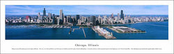 Chicago, Illinois "Lake Michigan Morning" Panoramic Poster Print - Blakeway Worldwide Panoramas