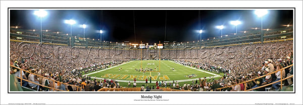 Green Bay Packers Panoramic Poster - Lambeau Field