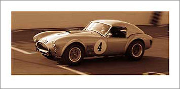 AC Cobra Classic Racer (1962) Premium Poster Print - The Art Group