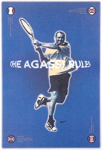 Vintage Nike Challenge Court Andre Agassi Kit