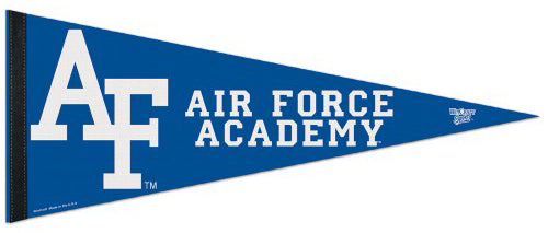 Air Force Academy Falcons AF-Style NCAA Team Logo Premium Felt Pennant –  Sports Poster Warehouse