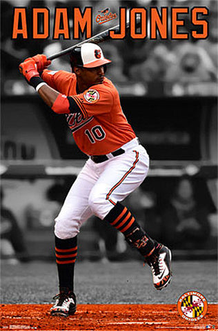 Adam Jones "Orange Crush" Baltimore Orioles Poster - Trends International