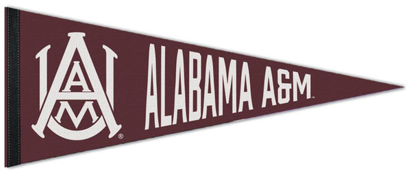Alabama A&M University Bulldogs NCAA Team Logo Premium Felt Pennant - Wincraft Inc.