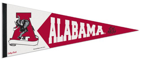 Alabama Crimson Tide NCAA College Vault 1970s-Style Premium Felt Collector's Pennant - Wincraft Inc.