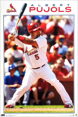 Albert Pujols "Slugger" St. Louis Cardinals MLB Action Poster - Costacos 2011