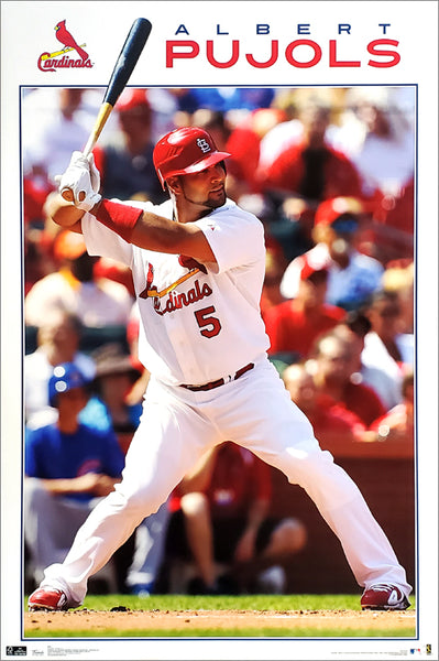 Albert Pujols "Slugger" St. Louis Cardinals MLB Action Poster - Costacos 2011