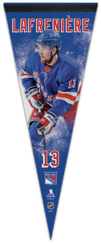 Alexis Lafreniere New York Rangers Official NHL Hockey Premium Felt Collector's Pennant - Wincraft Inc.
