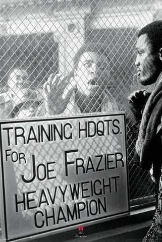 Muhammad Ali vs. Joe Frazier "Window Taunt" (1971) Poster - Pyramid America