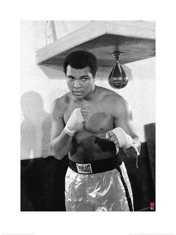 Muhammad Ali "Speedbag" Gallery Print - Pyramid Posters 2007