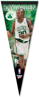 Ray Allen "Celtics Action" Premium Collector's Pennant - Wincraft