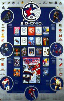 NHL All-Star Game History Poster- Action Images 2000