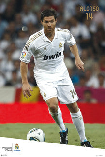 Xabi Alonso "Matchday" 2011/12 Real Madrid Poster - G.E. (Spain)
