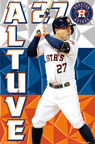 Jose Altuve Superstar Houston Astros MLB Baseball Poster - Trends  International 2015 – Sports Poster Warehouse