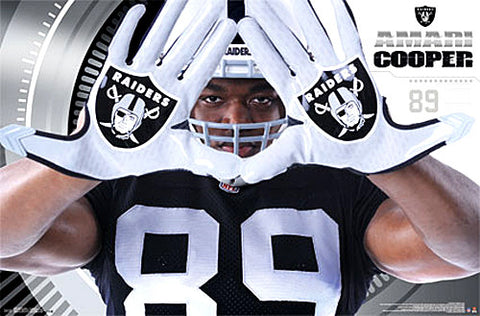 Amari Cooper "Hands" Oakland Raiders NFL Action Poster - Trends International 2015