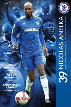 Nicolas Anelka "Golden Boot" Chelsea FC Poster - GB Eye