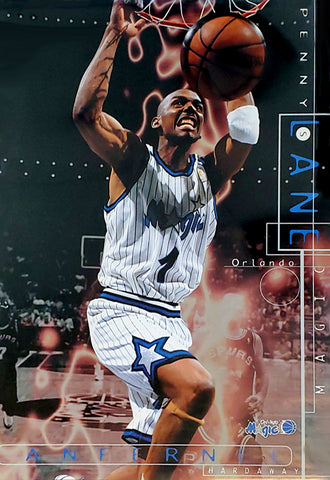 Anfernee Hardaway "Penny's Lane" Orlando Magic NBA Basketball Poster - Costacos 1997