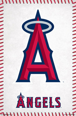 Los Angeles Angels Official MLB Baseball Team Logo Poster - Trends International