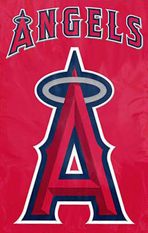 Los Angeles Angels Official MLB Premium Applique Team Banner Flag - Party Animal
