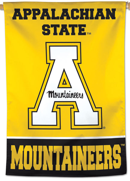 Appalachian State Mountaineers Official NCAA Team Logo NCAA Premium 28x40 Wall Banner - Wincraft Inc.