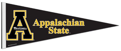 Appalachian State Mountaineers Official NCAA Team Logo Premium Felt Collector's Pennant - Wincraft Inc.