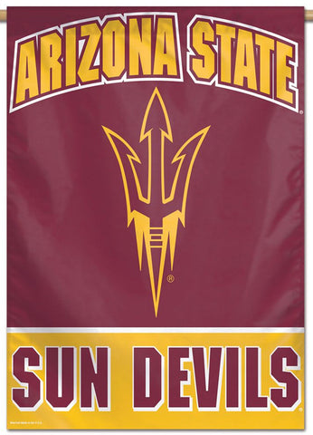 Arizona State Sun Devils Official NCAA Team Logo NCAA Premium 28x40 Wall Banner - Wincraft Inc.
