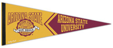 Arizona State Sun Devils NCAA College Vault Collection Retro-Style Premium Felt Collector's Pennant - Wincraft Inc.
