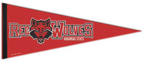 Arkansas State Red Wolves NCAA Team Logo Premium Felt Pennant - Wincraft Inc.
