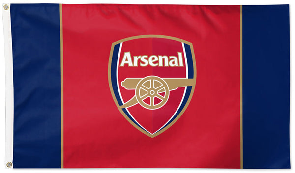 Arsenal FC Official EPL Football Soccer Deluxe 3'x5' Team Flag - Wincraft Inc.