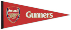 Arsenal FC GUNNERS Official English Premier League Soccer Premium Felt Collector's Pennant - Wincraft