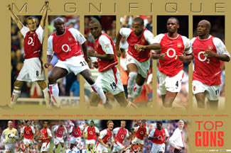 Arsenal FC "Magnifique" Poster - U.K. 2003