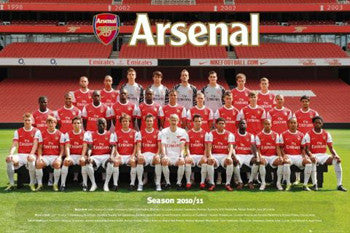 Arsenal FC Official Team Portrait 2010/11 - GB Eye