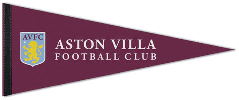 Aston Villa FC Official English Premier League Soccer Premium Felt Collector's Pennant - Wincraft