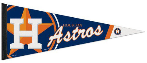 Houston Astros Official MLB Baseball Premium Felt Collector's Pennant - Wincraft